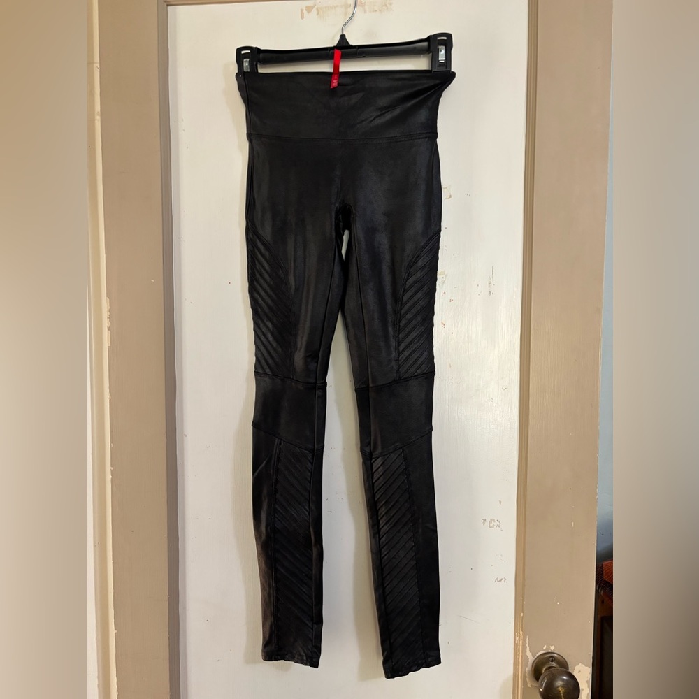 Spanx XS moto leggings